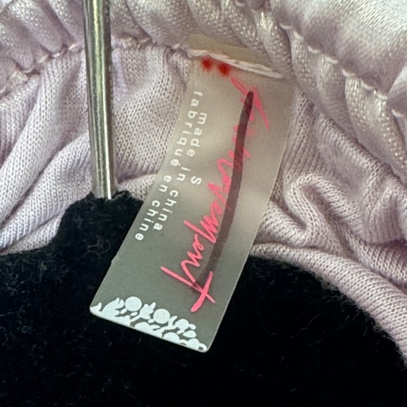 Free People Movement Lilac Satin Pullover Jacket Half Zip NWOT Size Small - Picture 3 of 12